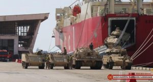 ورود تجهیزات نظامی برای تمرینات ناتو به گرجستان توسط آمریکا