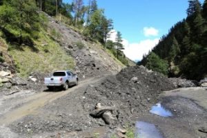 ترافیک در بزرگراه پشاولی گرجستان باز شد